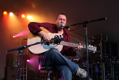 Bert Jansch performing at the Green Man Festival August 2006
