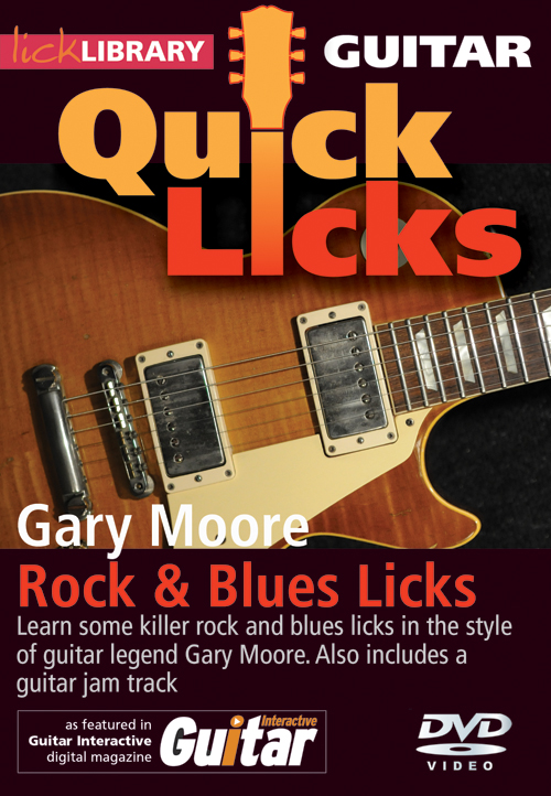 Quick Licks Gary Moore Volume 2 DVD