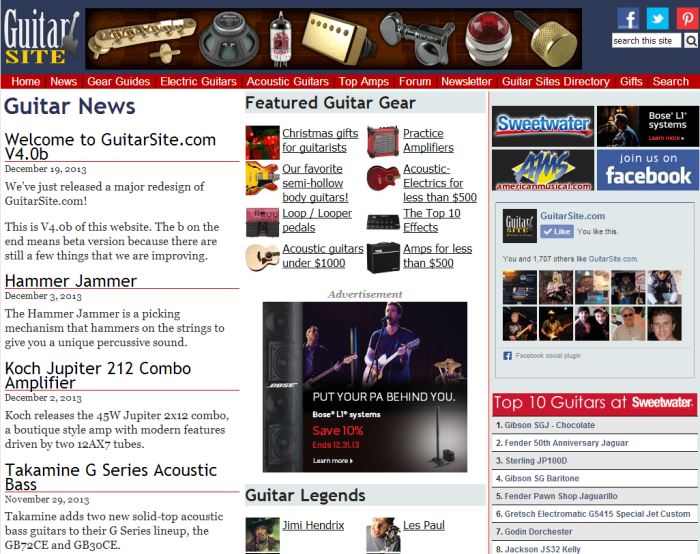 GuitarSite.com 2013