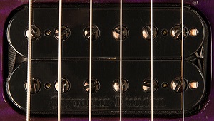 Seymour Duncan with Black Screws and Logo