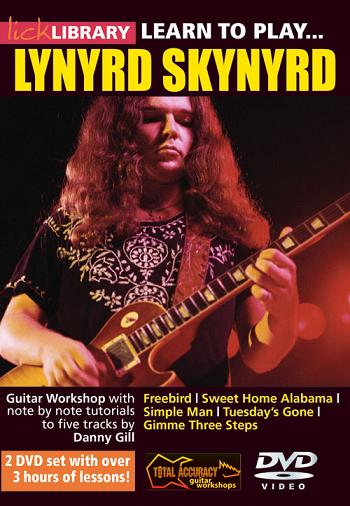 Lynyrd Skynyrd guitar tuition DVD