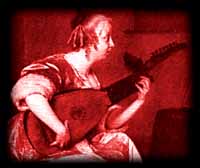 theorbo/lute player