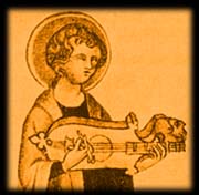 guittern from The Coronation of the Virgin British Library