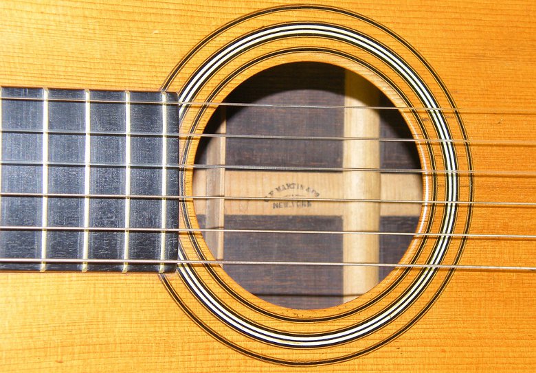 An early 19th century Martin Acoustic Guitar