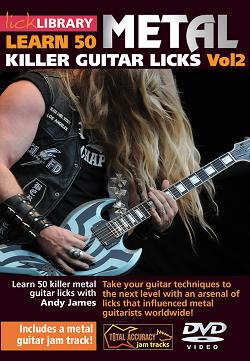 Learn 50 Killer Metal Guitar Licks Vol. 2