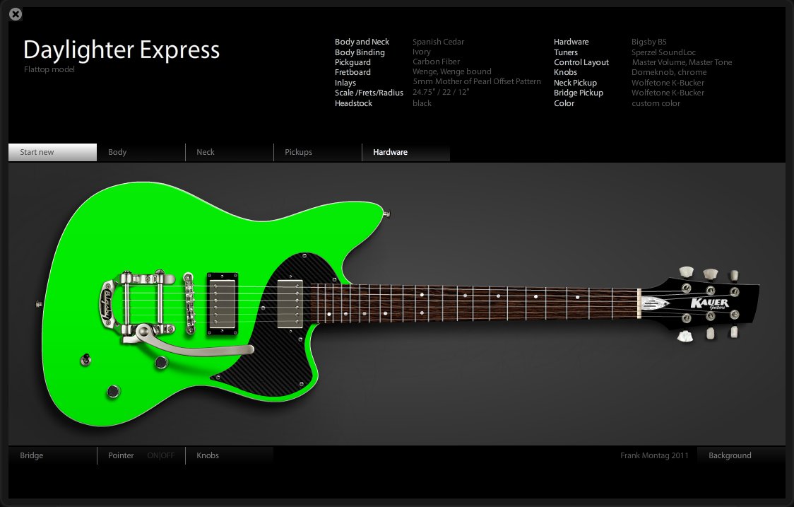 Mean Green GuitarSite Machine