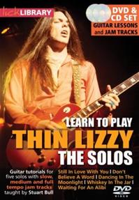 Play Thin Lizzy The Solos DVD & CD