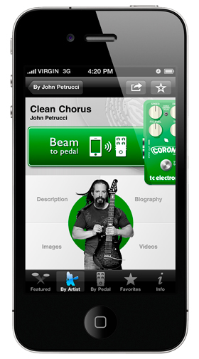TonePrint iPhone App Screenshot
