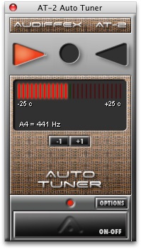 Audiffex Auto Tuner