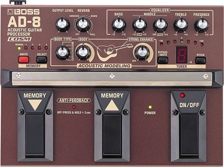 Boss AD-8 BAcoustic Guitar Multi Effects