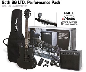 Epiphone SG Performance Pack
