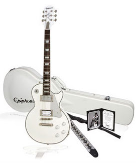 Epiphone Tommy Thayer White Lightning Les Paul Giveaway