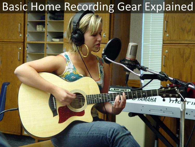 Basic home recording gear explained
