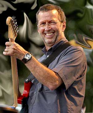 Eric Clapton Laughing