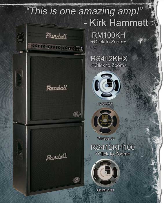 Kirk Hammett amps