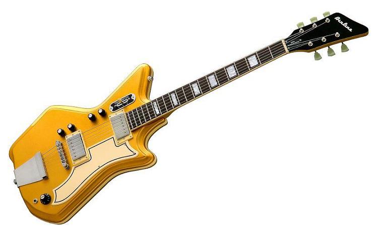 50th Anniversary Airline 59 Custom 2P Gold Guitar