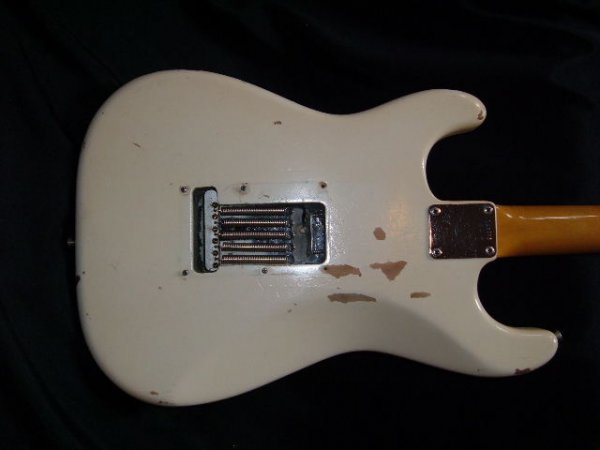 Jimy Hendrix 1963 White Fender Stratocaster