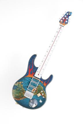 Spinal Tap Ernie Ball Global Warming Guitar