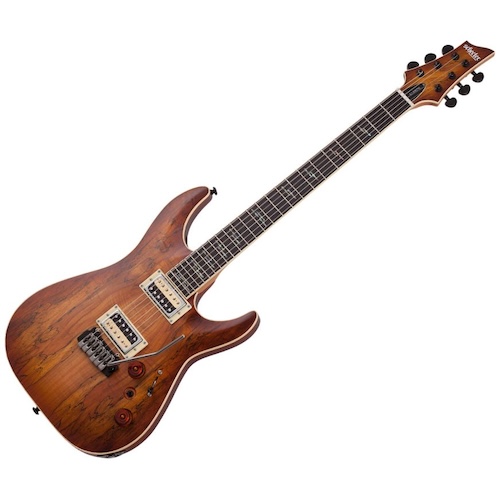 schecter c 1 exotic spalted maple